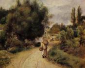 皮埃尔奥古斯特雷诺阿 - On the Banks of the River